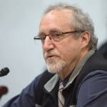 Doug Vincent-Lang, Commissioner Designee for the Department of Fish & Game, speaks in front of the House Fisheries Committee at the Capitol on Thursday, March 7, 2019. (Michael Penn | Juneau Empire)