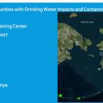 This image from a packet from a February 2019 public meeting with the Alaska Department of Environmental Conservation, Department of Transportation and Public Facilities and Department of Health and Social Services in Dillingham shows locations around the state that have been contaminated by a group of chemicals associated with firefighting foam.