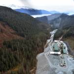 The Kensington Gold Mine facility on Monday, Oct 14. 2019. (Peter Segall | Juneau Empire)