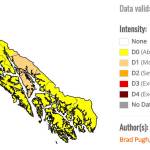 A map showing drought conditions in Southeast Alaska. (Courtesy Photo | U.S. Drought Monitor)