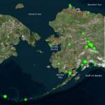 This screenshot of an Alaska Department of Environmental Conservation map of PFAS sites in Alaska shows that contamination from so-called forever chemicals is observable throughout the state. (Screenshot | Alaska Department of Environmental Conservation)