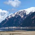 Mount Juneau and downtown as seen on a sparkling May Day. (Courtesy Photo | Denise Carol)