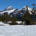 Spaulding Meadow is still mostly covered with snow as of May 27. ( Courtesy Photo | Denise Carroll)