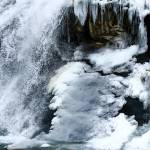 One of the many winter faces of Nugget Falls. (Courtesy Photo | Denise Carroll)
