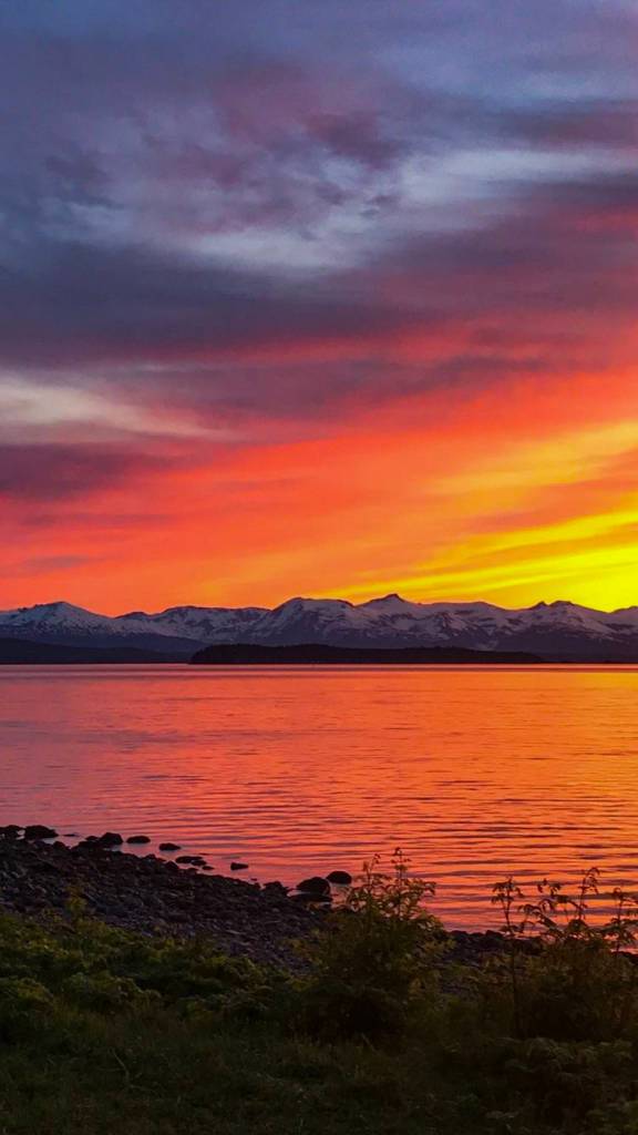 Another brilliantly colored Juneau sky can be seen in this photo dedicated to Shawn Wilson. (Courtesy Photo | Joseph Sypeck)