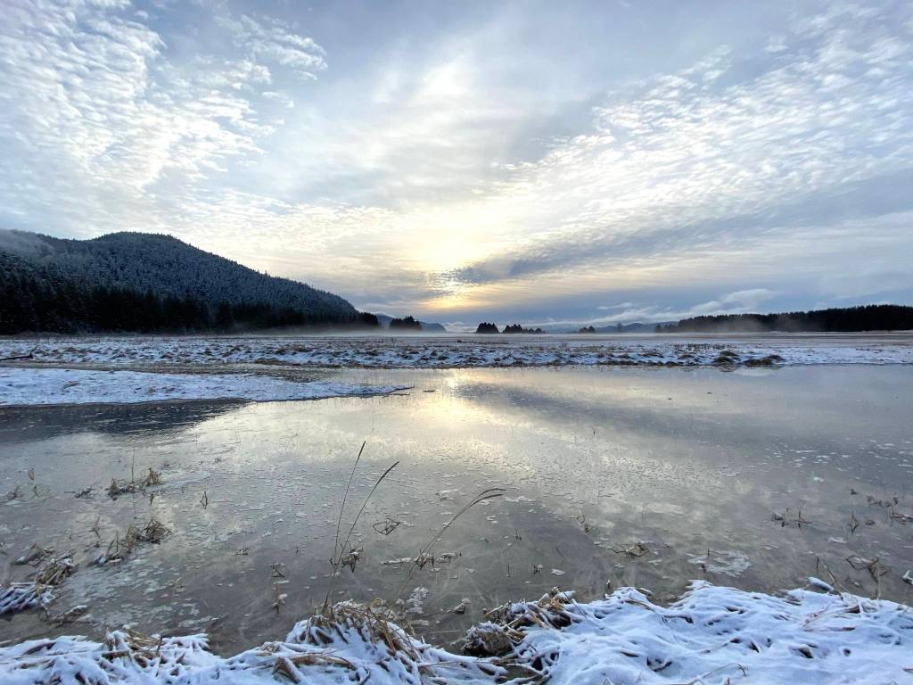 The suns rays streak across the water to the Boy Scout camp beach on Dec. 12. (Courtesy Photo / Denise Carroll)
The suns rays streak across the water to the Boy Scout camp beach on Dec. 12. (Courtesy Photo / Denise Carroll)