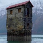 The pump house, seen on Jan. 16, is a favorite subject for artists and photographers. (Courtesy Photo / Denise Carroll)