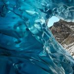 This photo shows a Mendenhall Glacier ice cave on Feb. 14, 2021. (Courtesy Photo / Demi Reber)
