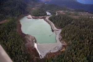 Peter Segall / Juneau Empire File 
Coeur Alaska will likely be able to expand their facilities at the Kensington Gold Mine including the Tailing Treatment Facility, seen here in this October 2019 photo, after the U.S. Forest Service announced it intends to approve the companys proposal to extend the mines life by 10 years. Operations were expected to end in 2023 under a plan approved in 2005.