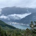 Juneau as seen from Treadwell Ditch Trail on Sept. 11. (Courtesy Photo / Denise Carroll)