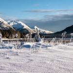 Mendenhall Wetlands winter landscape looking toward Juneau. (Courtesy Photo / Kenneth Gill, gillfoto)