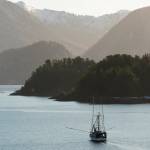 A troller fishes in Sitka Sound, Alaska on February 2, 2021. A ruling from a U.S. judge in Seattle could effectively shut down commercial king salmon trolling in Southeast Alaska  a valuable industry that supports some 1,500 fishermen  after a conservation group challenged the harvest as a threat to protected fish and the endangered killer whales that eat them. (James Poulson / Daily Sitka Sentinel)