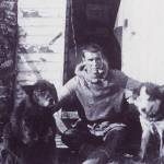 Scientist/explorer Ernest Leffingwell spent nine winters on Flaxman Island off Alaskas northern coast. (Photo from the book Conquering the Arctic ice, by Ejnar Mikkelsen)