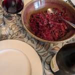 Red cabbage cooked with apples, currants and onions. (Photo by Patty Schied)