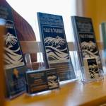 Made in Skagway program pamphlets in Skagway Development Corporations Small Business Resource Center. (Photo by Shaelene Grace Moler)