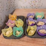Orange apricot muffins ready for baking. (Photo by Patty Schied)