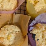 Orange apricot muffins ready to eat. (Photo by Patty Schied)