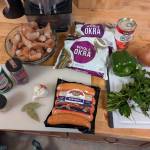 Ingredients for shrimp gumbo. (Photo by Patty Schied)