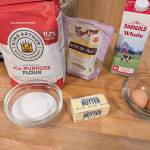 Ingredients for for cinnamon rolls. (Photo by Patty Schied)