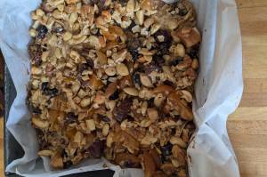 Marys extreme bars, ready to slice. (Photo by Patty Schied)