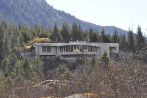 Mendenhall Glacier Visitor Center as seen on March 14, 2025. (Photo by Laurie Craig)