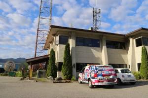 KINYs prize patrol vehicle is parked outside the Local First Media Group Inc.s building on Wednesday, June 19, 2024. (Mark Sabbatini / Juneau Empire file photo)