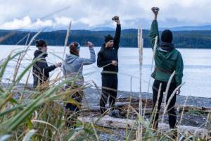 Photo courtesy Scott Burton
The first Resilience Circles cohort gathers in Juneau for a cohort retreat.
