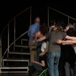 The cast comes together in the finale of the 10th annual GLITZ during a tech rehearsal on Wednesday, June 25, 2025. (Jasz Garrett / Juneau Empire)