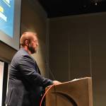 Commissioner of the Alaska Department of Revenue, Adam Crum, delivers his keynote speech on Sunday, July 6, 2025. (Jasz Garrett / Juneau Empire)