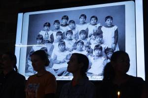 Charles Fox for ICT
The National Native American Boarding School Healing Coalition held an event and candlelight vigil for the National Day of Remembrance at the Indian Gaming Association in Washington, D.C. on Tuesday Sept. 16. They honored U.S. Indian boarding school survivors and the children who never returned home.