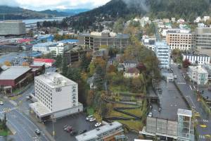 Telephone Hill as seen from above. (photo courtesy of City and Borough of Juneau)