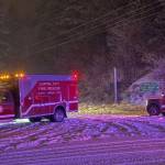 Three people received medical care after a single-vehicle crash on Egan Drive in Juneau on Saturday, March 21, 2026. (Capital City Fire Rescue/Facebook)
