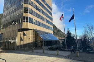 The Juneau Courthouse on March 3, 2025. (Mark Sabbatini / Juneau Empire File)