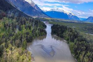 U.S. Border Patrol Blaine Sector photo
The Taku River as seen May 19, 2025, from an Alaska Wildlife Troopers helicopter during a patrol flight.