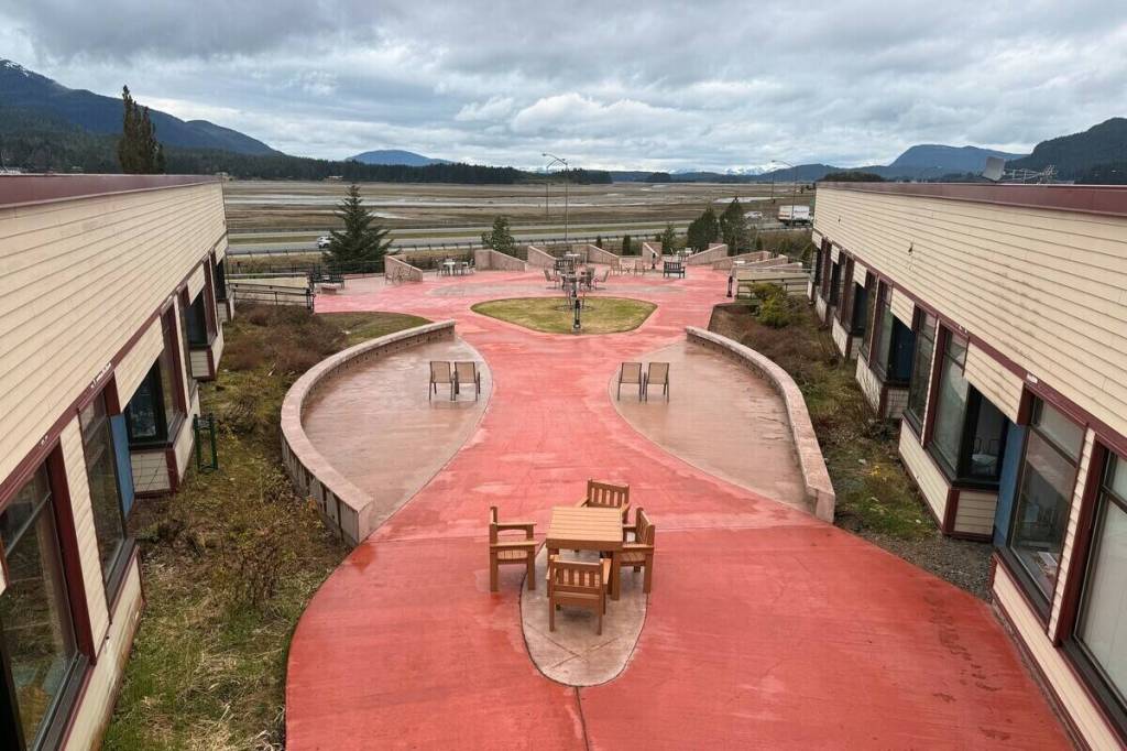 The Alaska Department of Family and Community Services (DFCS) is set to celebrate the revitalized Chilkat Plaza at Juneau Pioneers Homes with a grand reopening and ribbon cutting event next week. (DFCS Public Information Team)